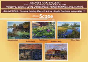 Florida Scape Artists Have First Group Show In Delray Beach